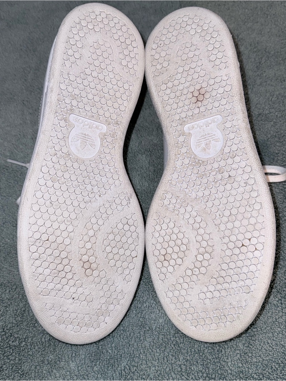 Adidas Stan Smith White Leather Sneakers Women’s Size 6.5 - Picture 6 of 6